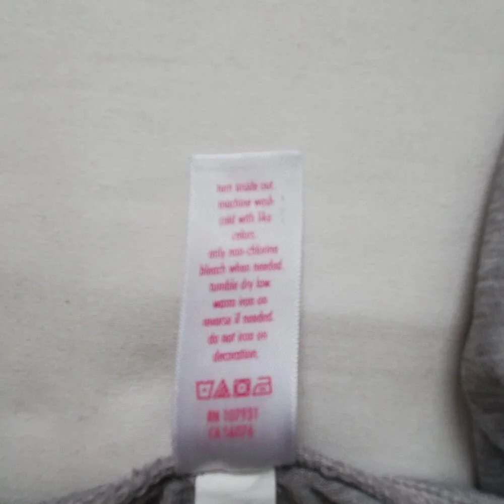 Justice Active Kids Yoga Pink Gray Color Mesh Block Leggings Size 8